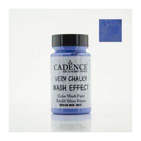 Cadence Very Chalky Wash Efekt Boya 90ml Mavi