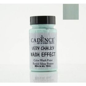 Cadence Very Chalky Wash Efekt Boya 90ml Nil Yeşil