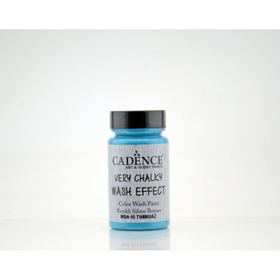 Cadence Very Chalky Wash Efekt Boya 90ml Turkuaz Koyu Turkuaz