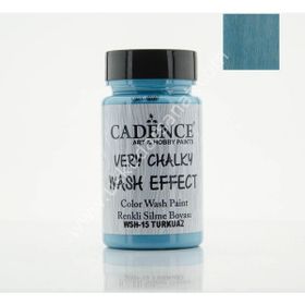 Cadence Very Chalky Wash Efekt Boya 90ml Turkuaz Koyu Turkuaz