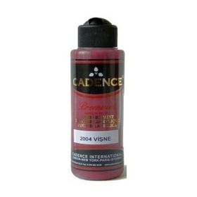 Cadence Vişne Su Bazlı 120 ml Ahşap Akrilik Boya