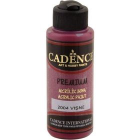 Cadence Vişne Su Bazlı 120 ml Ahşap Akrilik Boya