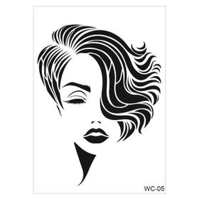 Cadence WC05 21x29 cm Kadın Silüet Stencil