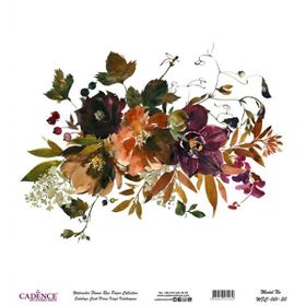 Cadence WFC001 Çiçek Pirinç Dekopaj Sulu Boya