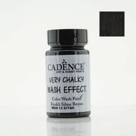 Cadence WSH13 Siyah Very Chalky Wash Effect
