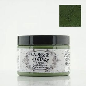 Cadence Yaprak Yeşili Vintage Legend 150ml Eskitme Boya