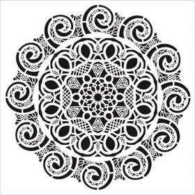 Cadence YDS-002 35x35 Dantel Stencil