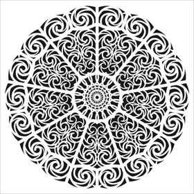 Cadence YDS-003 35x35 Dantel Stencil