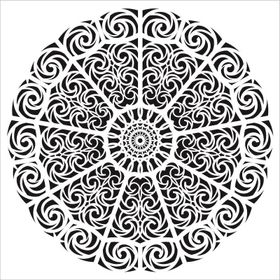 Cadence YDS-003 35x35 Dantel Stencil