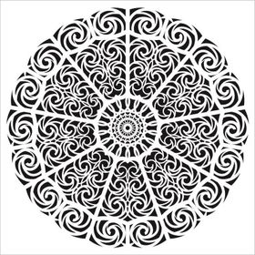 Cadence YDS-003 35x35 Dantel Stencil