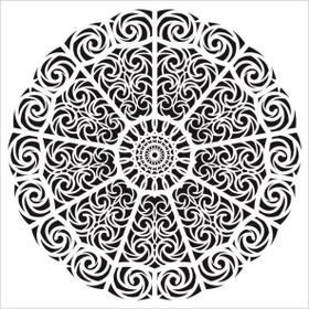 Cadence YDS-003 35x35 Dantel Stencil