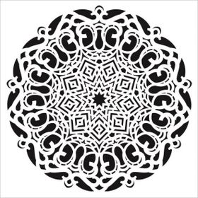 Cadence YDS-009 35x35 Dantel Stencil