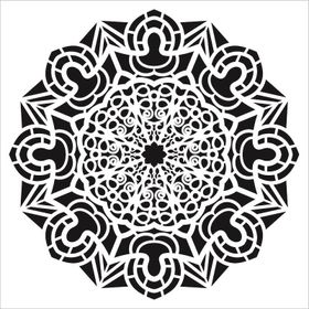 Cadence YDS-013 35x35 Dantel Stencil