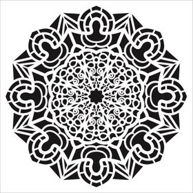 Cadence YDS-013 35x35 Dantel Stencil