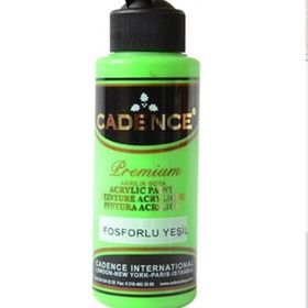 Cadence Yeşil 120 ml Fosforlu Akrilik Boya