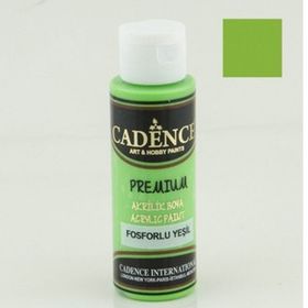 Cadence Yeşil 70 ml Fosforlu Akrilik Boya