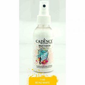 Cadence Your Fashion 100 ml 1100 Beyaz Sprey Kumaş Boyası
