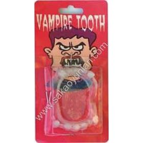 CADILAR BAYRAMI HALLOWEEN FOSFORLU VAMPİR DİŞ 1 ADET (5x4cm)