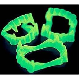 CADILAR BAYRAMI HALLOWEEN FOSFORLU VAMPİR DİŞ 1 ADET (5x4cm)