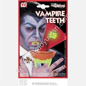 CADILAR BAYRAMI HALLOWEEN FOSFORLU VAMPİR DİŞ 1 ADET (5x4cm)