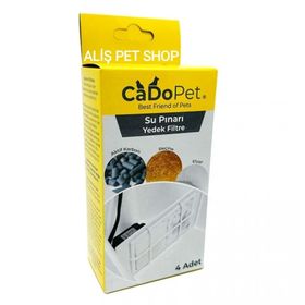 Cado Pet 4'lü Su Pınarı Kartuşu