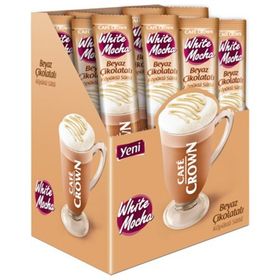 Cafe Crown 17 gr Beyaz Çikolatalı Mocha (24 adet)