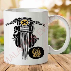 Cafe Racer Draft Baskılı Kupa