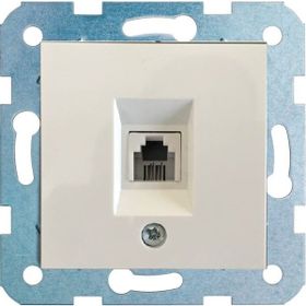 Çağatay Elektrik Ovivo Beyaz Telefon Prizi Nummeris Mekanizma