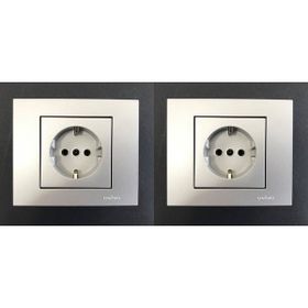 Çağatay Elektrik Ovivo Grano Gümüş Topraklı Priz