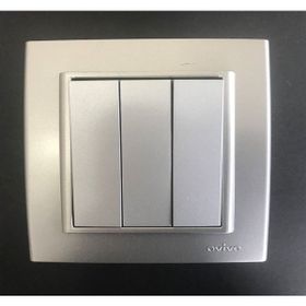 Çağatay Elektrik Ovivo Mina Gümüş Silver Nummeris Telefon Prizi Mekanizma