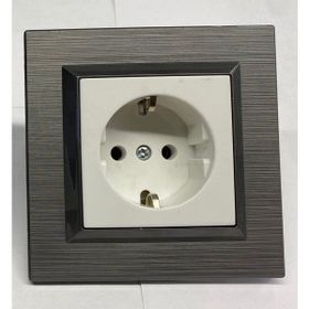 Çağatay Elektrik Ovivo Quantum Antrasit Beyaz Mekanizma