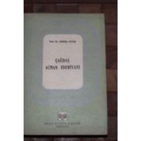 ÇAĞDAŞ ALMAN EDEBİYATI - GÜRSEL AYTAÇ