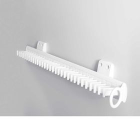 Çağdaş Beyaz 12x45 cm Raylı Plastik Kravatlık