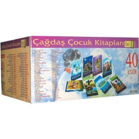 Çağdaş Çocuk Kitapları Dizisi 2 40 Kitap Kutulu - Mehmet Güler Ümit Kaftancıoğlu Lütfi Kaleli Emin Özdemir Mehmet Türkkan Pınar Selek Ayten Maden Melisa Gürpınar Cemil Omaç Cezmi Ersöz Güngör Gençay Tülay Ferah Tansu Bele Osman Şahin Nurettin İğci Handa