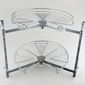 Çağdaş D08 70 cm Mutfak Tezgah Altı Borusuz Döner Sepet
