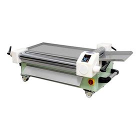 Çağdaş Makine 220V 60 cm Endüstriyel Yatay Yufka ve Yedek Hamuru Açma Makinesi