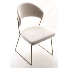 Çağdaş Ofis Mobilya Bluegrey Metal Sandalye