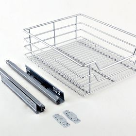 Çağdaş T15 85 cm Teleskopik Tandem Motion Frenli Mutfak Çekmece Sepeti