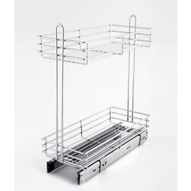 Çağdaş TA33 24x55 cm Teleskopik Frenli Mutfak Alttan Raylı Şişelik