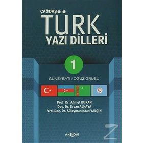 Çağdaş Türk Yazı Dilleri 1 Güneybatı - Oğuz Grubu - Ercan Alkaya Ahmet Buran S. Kaan Yalçın