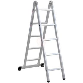 Çağsan 2x5 Basamaklı Katlanır Alüminyum Merdiven
