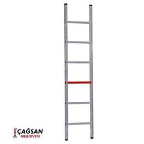 Çağsan 6 Basamaklı Tek Parçalı Alüminyum Merdiven