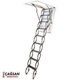 Çağsan 70x100 cm Makaslı Çatı Merdiveni