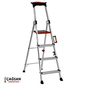 Çağsan AO118-103 4+1 Basamaklı Hazar Profesyonel Alüminyum Merdiven