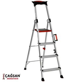Çağsan AO118-103 4+1 Basamaklı Hazar Profesyonel Alüminyum Merdiven