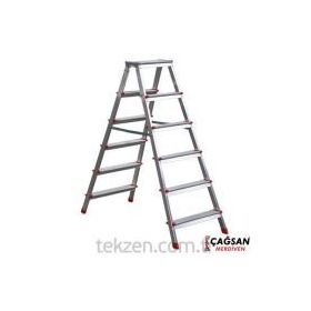 Çağsan OL6 6 Basamaklı Olimpos Çift Çıkışlı Alüminyum Merdiven