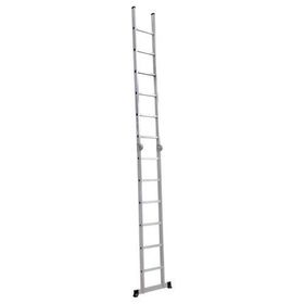 Çağsan TS6040 2x6 Basamaklı İki Parçalı Sürgülü Alüminyum Merdiven