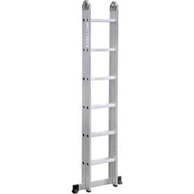 Çağsan TS6040 2x6 Basamaklı İki Parçalı Sürgülü Alüminyum Merdiven