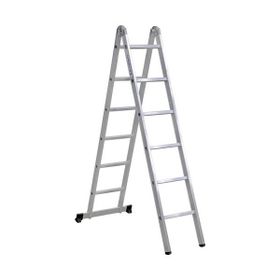 Çağsan TS6040 2x6 Basamaklı İki Parçalı Sürgülü Alüminyum Merdiven