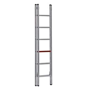 Çağsan TS6040 2x6 Basamaklı İki Parçalı Sürgülü Alüminyum Merdiven